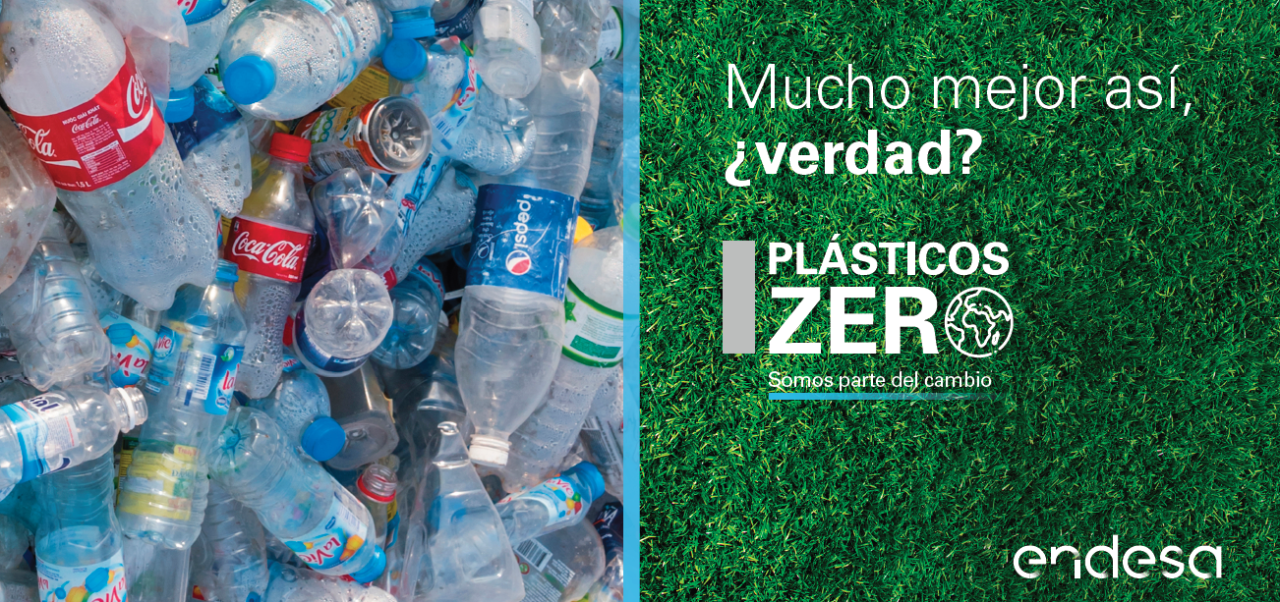 Endesa se compromete a reducir un 75% los plásticos de un solo uso en cinco años