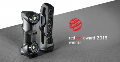 Los escáneres HandySCAN Black y Go!SCAN Spark de Creaform recibieron el premio Red Dot