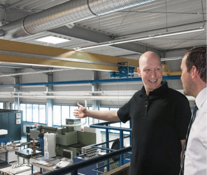 Anfotec fabrica elementos de transmisión en serie con tecnología Zoller