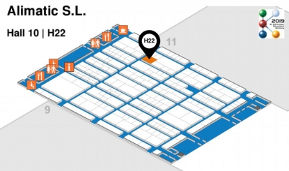 Alimatic participará con stand propio en K 2019