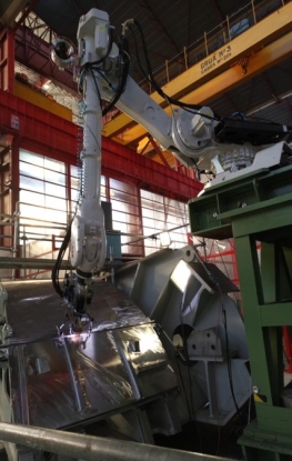 Ensa afianza sus sistemas de soldadura robotizada