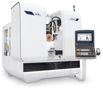 Solución compacta para rectificado y fresado de turbinas de aviones