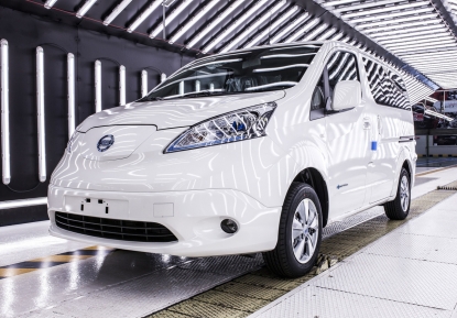 Nissan celebra el Día Mundial del Medio Ambiente con un aumento de la producción de la e-NV200, 100% eléctrica