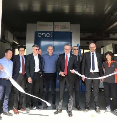 Se inaugura la máquina de fabricación aditiva Laserdyne 795 de Prima Additive en una planta de Enel en Italia