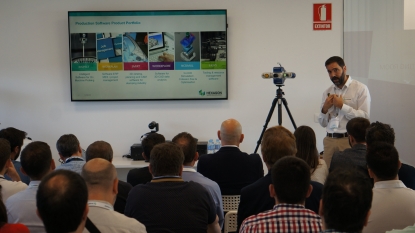 Hexagon Production Software participó en el 'Scanning & Digitalization Day' de Getafe, con una gran acogida