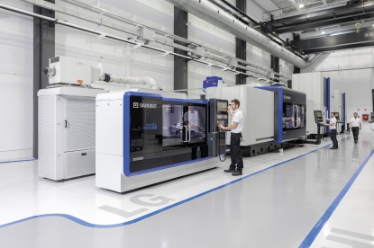 Rectificadora de exteriores modelo LG-1000 con pórtico integrado de Danobat