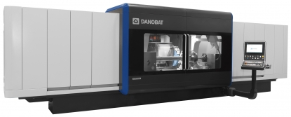 Rectificadora HG-72 de Danobat, rediseñada para la fabricación de piezas de 1.500 mm de longitud para motores