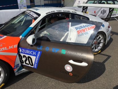 Porsche utiliza materiales de base biológica de Fraunhofer WKI