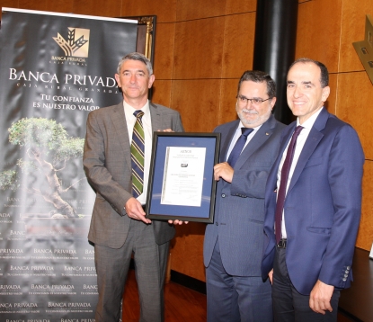 Banca Privada de Caja Rural Granada obtiene el certificado Aenor de Asesoramiento en Patrimonio Personal