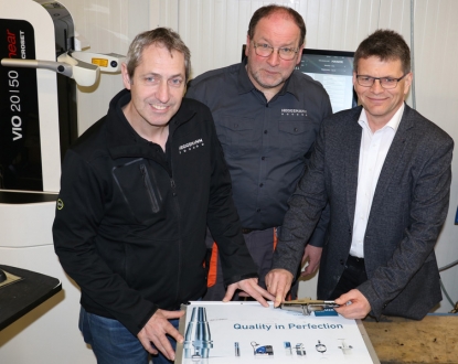 El proveedor aeroespacial Heggemann confía en la calidad constante de Haimer en la gestión de herramientas