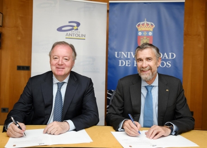 Grupo Antolin y la Universidad de Burgos crean el Máster Dual en Gestión de Procesos Industriales