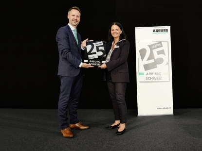 La filial de Arburg en Suiza celebra su aniversario de plata