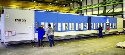 Centro de mecanizado con 2 cabezales sobre la misma máquina