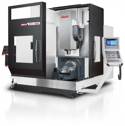 Centro de mecanizado de 5 ejes de alta velocidad Awea FCV-620