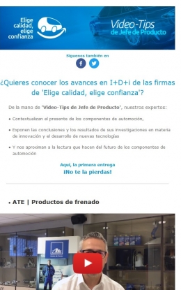 'Elige Calidad, elige confianza' lanza un proyecto de divulgación acerca de los avances en I+D+i de sus firmas adheridas