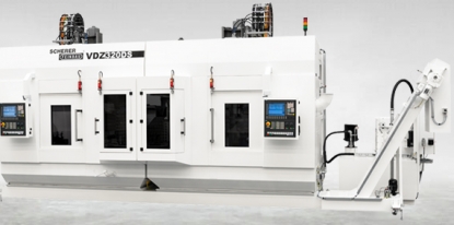 Centro de mecanizado vertical multifuncional de torneado pickup VDZ 320 de Scherer