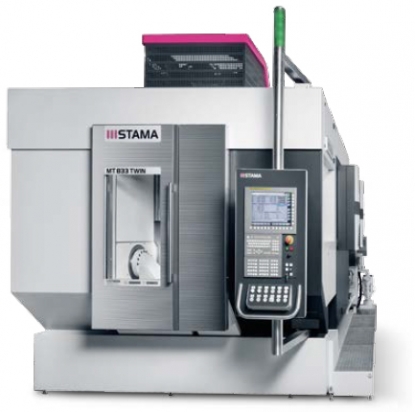 Centro de mecanizado de fresado y torneado MT 838 Twin de Stama