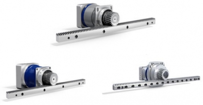 Sistemas lineales de piñón y cremallera de Wittenstein con una amplia gama de relaciones de engranajes