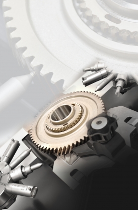 Línea para la inspección en la fabricación de engranajes M62 de Marposs