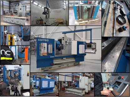 Una empresa de nueva creación de Vitoria elige una fresadora reconstruida en Nicolás Correa Service para iniciar su actividad