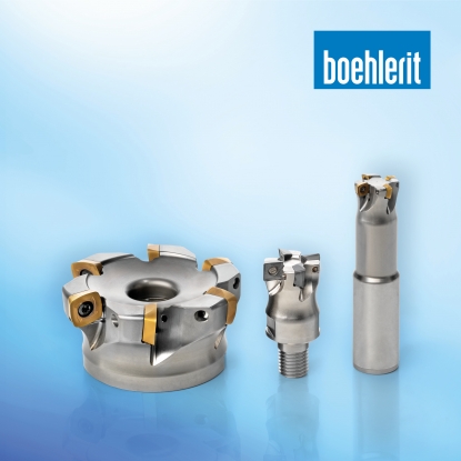 Solución de fresado DELTAtec 90P Feed de Boehlerit