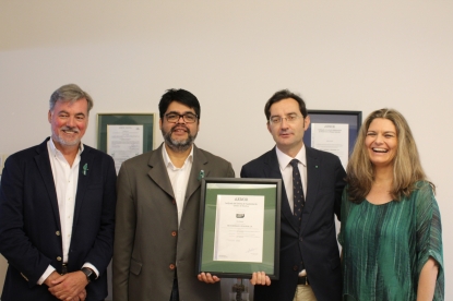 Ence Pontevedra recibe el certificado Residuo Cero de Aenor