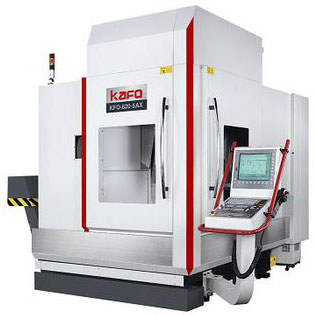 Centro de mecanizado de 5 ejes KFO-620-5AX de Kafo