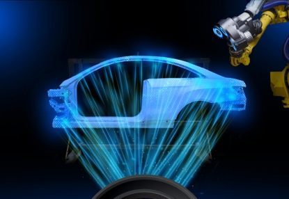 Sistema avanzado de posicionamiento para la medición óptica 3D automatizada