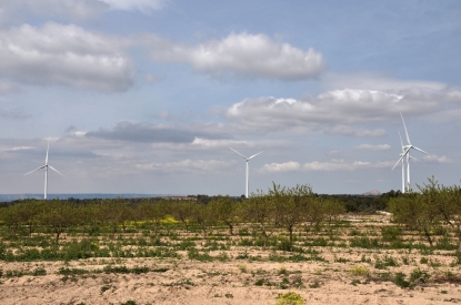 Elecnor construye en Valencia el primer parque eólico de la Comunidad en los últimos ocho años