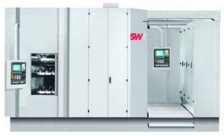 Centro de mecanizado con transferencia giratoria automática BM 1250 de SW