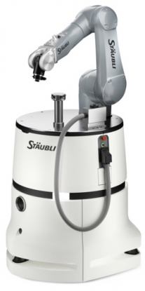 Sistema de robot móvil HelMo de Stäubli