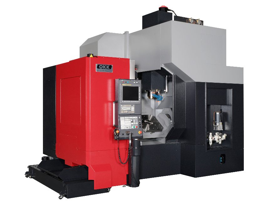 Centro de mecanizado OKK VC-X500 para piezas complejas