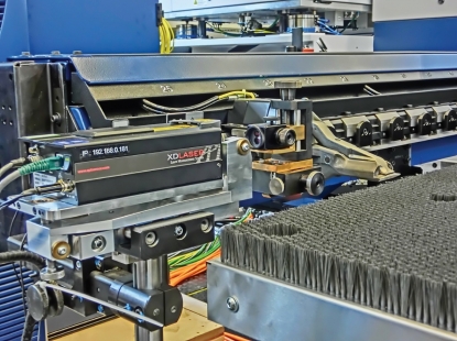 Un interferómetro láser verifica la Trumpf Trumatic 700 de manera más rápida y precisa