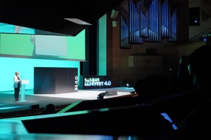 Ciberseguridad, Industria 4.0, startups y stands de empresas y BRTA, en el congreso Basque Industry 4.0