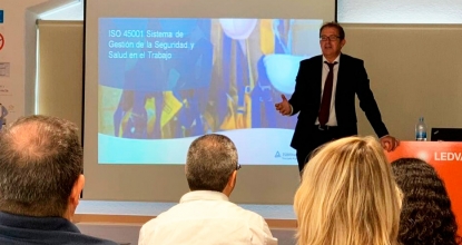 Éxito en las jornadas sobre la nueva norma del sistema de gestión de seguridad y salud en el trabajo