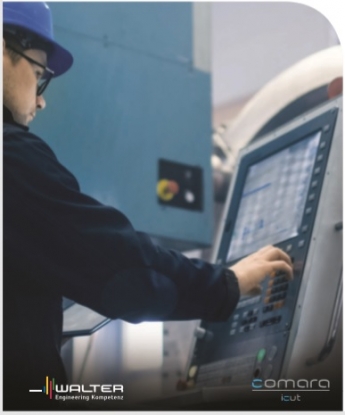 Walter permite optimizar los procesos de arranque de viruta en tiempo real con Comara iCut