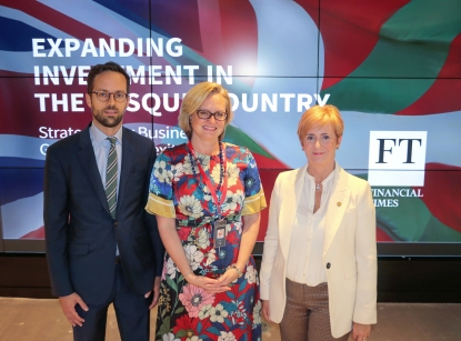 El Gobierno Vasco quiere posicionar a Euskadi en el Reino Unido para atraer inversiones e iniciar colaboraciones