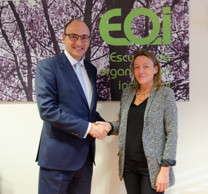EOI colaborará con UNE para impulsar iniciativas emprendedoras