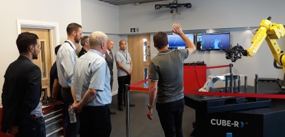 Creaform amplía la cobertura en Europa de su máquina de medición por coordenadas de escaneado 3D CUBE-R