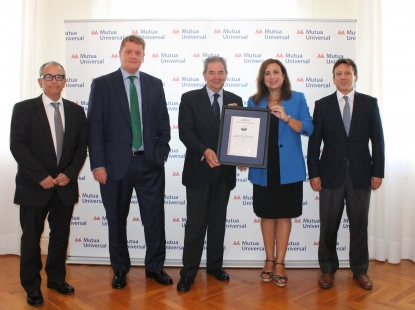 Mutua Universal, primera entidad española certificada por Aenor en Excelencia en el servicio