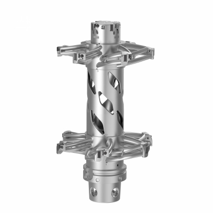 Herramienta ligera para el taladrado del estator impresa en 3D