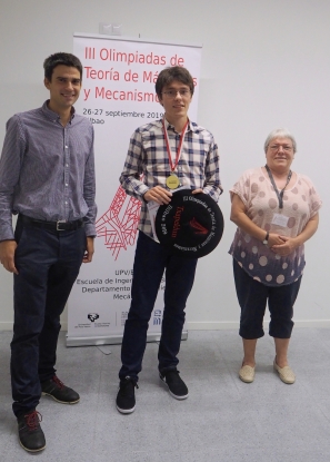 La Escuela de Ingeniería de Bilbao, campeona en las III Olimpiadas de Teoría de Máquinas y Mecanismos