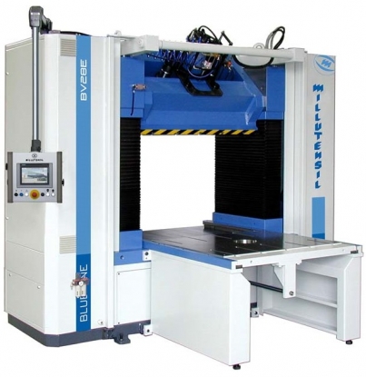 Prensa para el montaje, ajuste, verificación y reparación de moldes con un plato de 1.200 x 1.000 mm