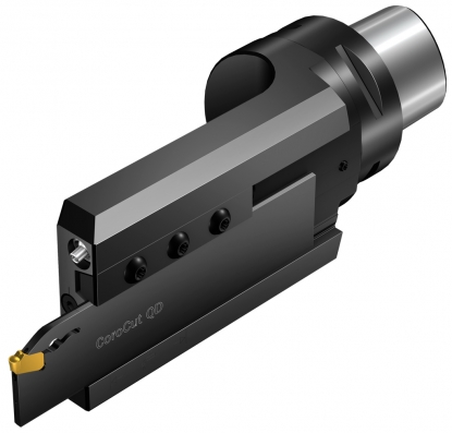 Plaquitas redondas que ofrecen un perfilado optimizado con voladizos largos en ranuras estrechas