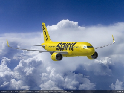 Spirit Airlines firma un MoU para la adquisición de hasta 100 aviones de la Familia A320neo