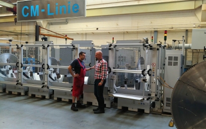 El fabricante de hojas de sierra Lennartz confía en la tecnología de Vollmer para el afilado