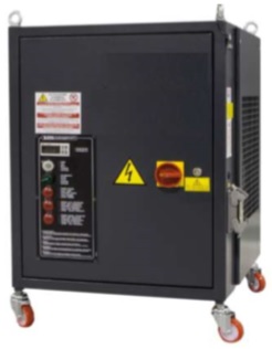 Refrigerador externo independiente para aceite o emulsión