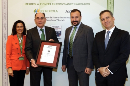 Iberdrola, pionera en obtener la certificación de Aenor en Compliance Tributario