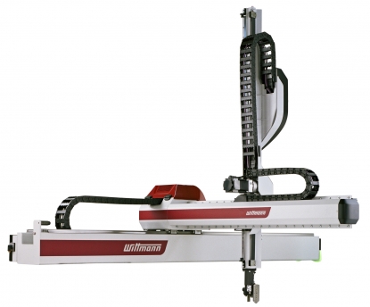 Robot con eje X rígido con una capacidad de carga de 12 kg