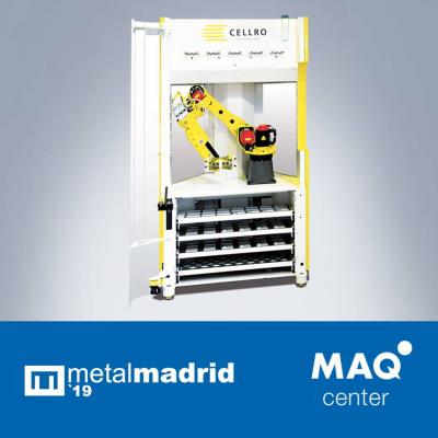 Automatización robótica, fabricación aditiva y cabezales angulares, protagonistas del stand de MAQCenter en MetalMadrid